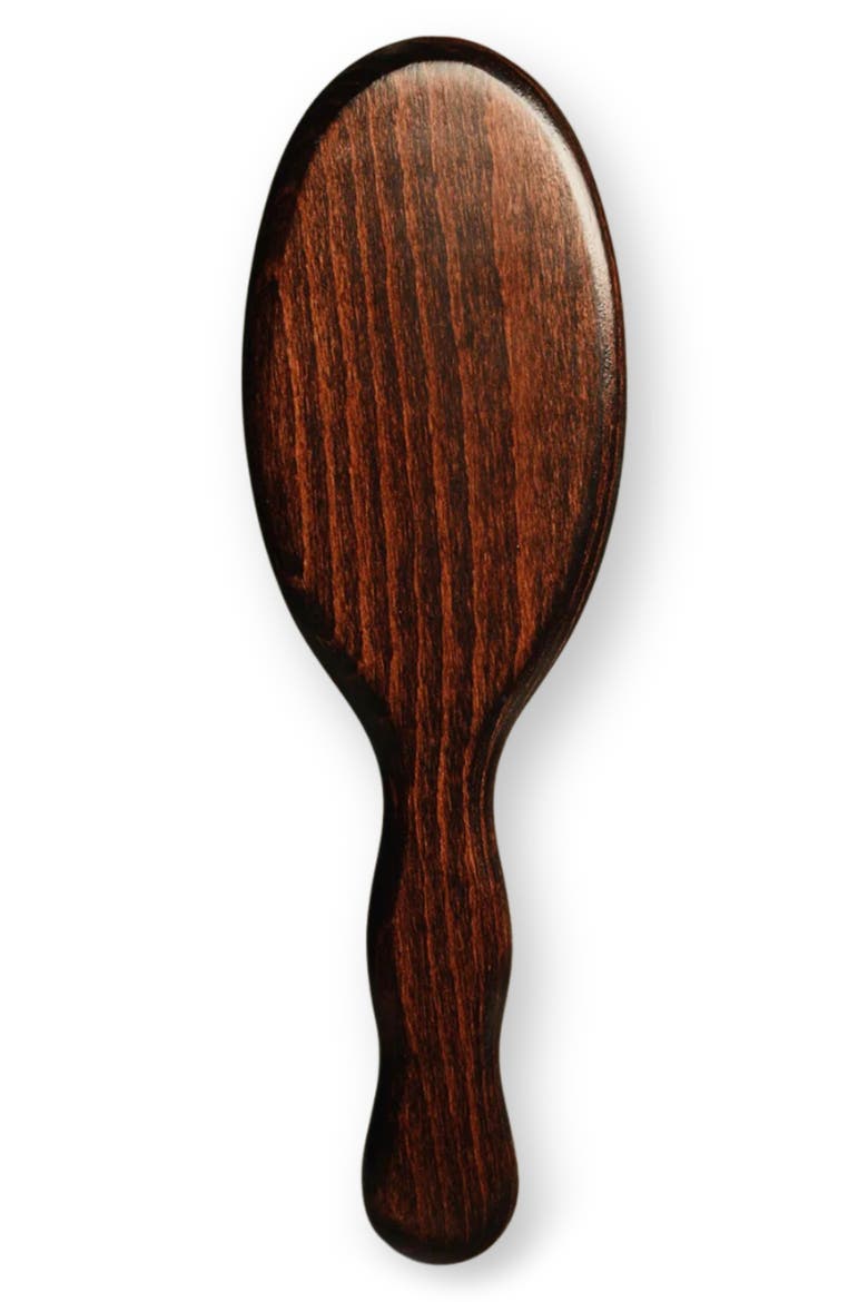 The Mermaid Brush - Detangling, Alternate, color, BROWN