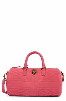Union Jack Barrel Leather Bag