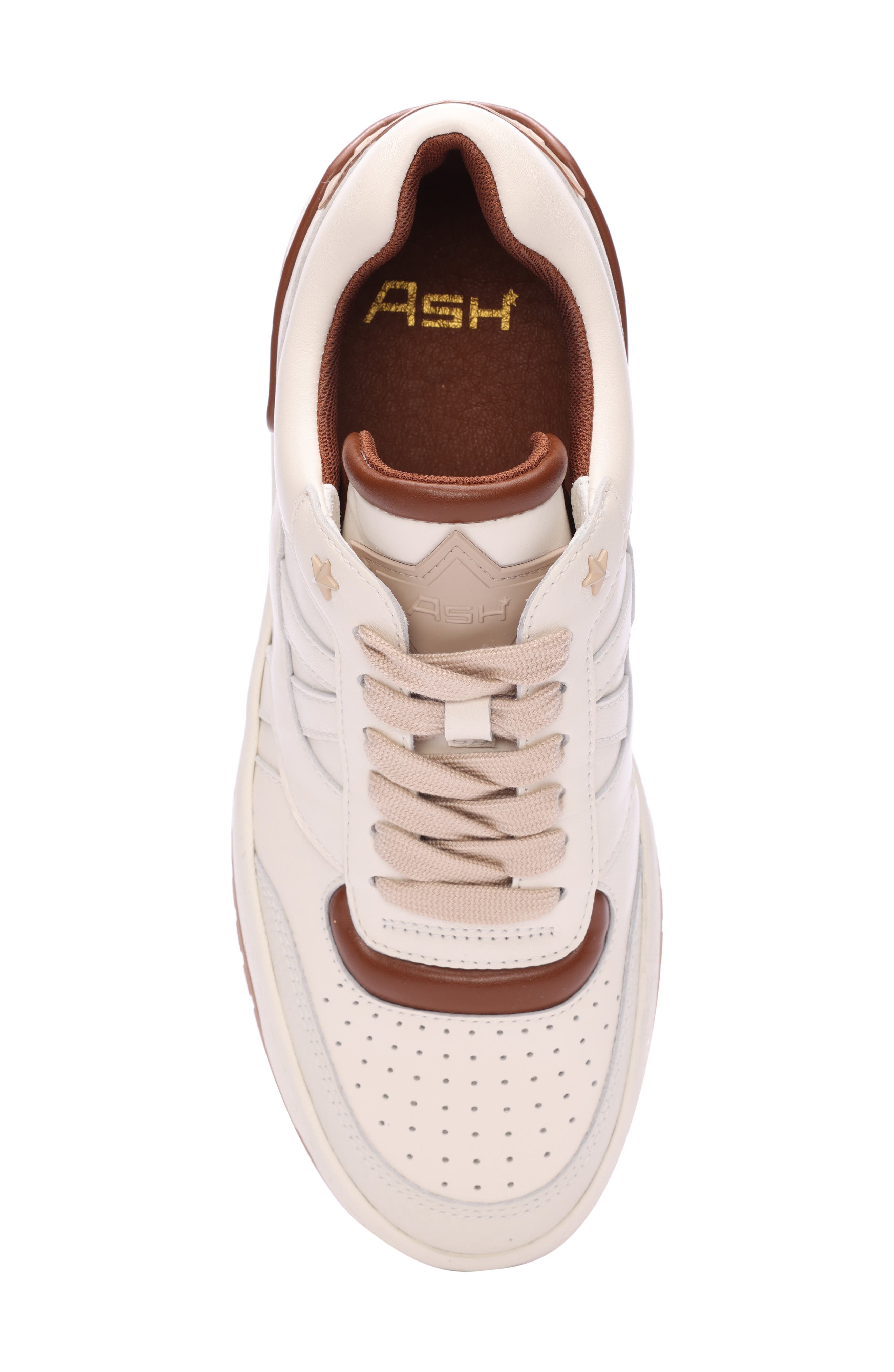 Ash Blake Sneaker, Alternate, color, Gardenia/ Amber