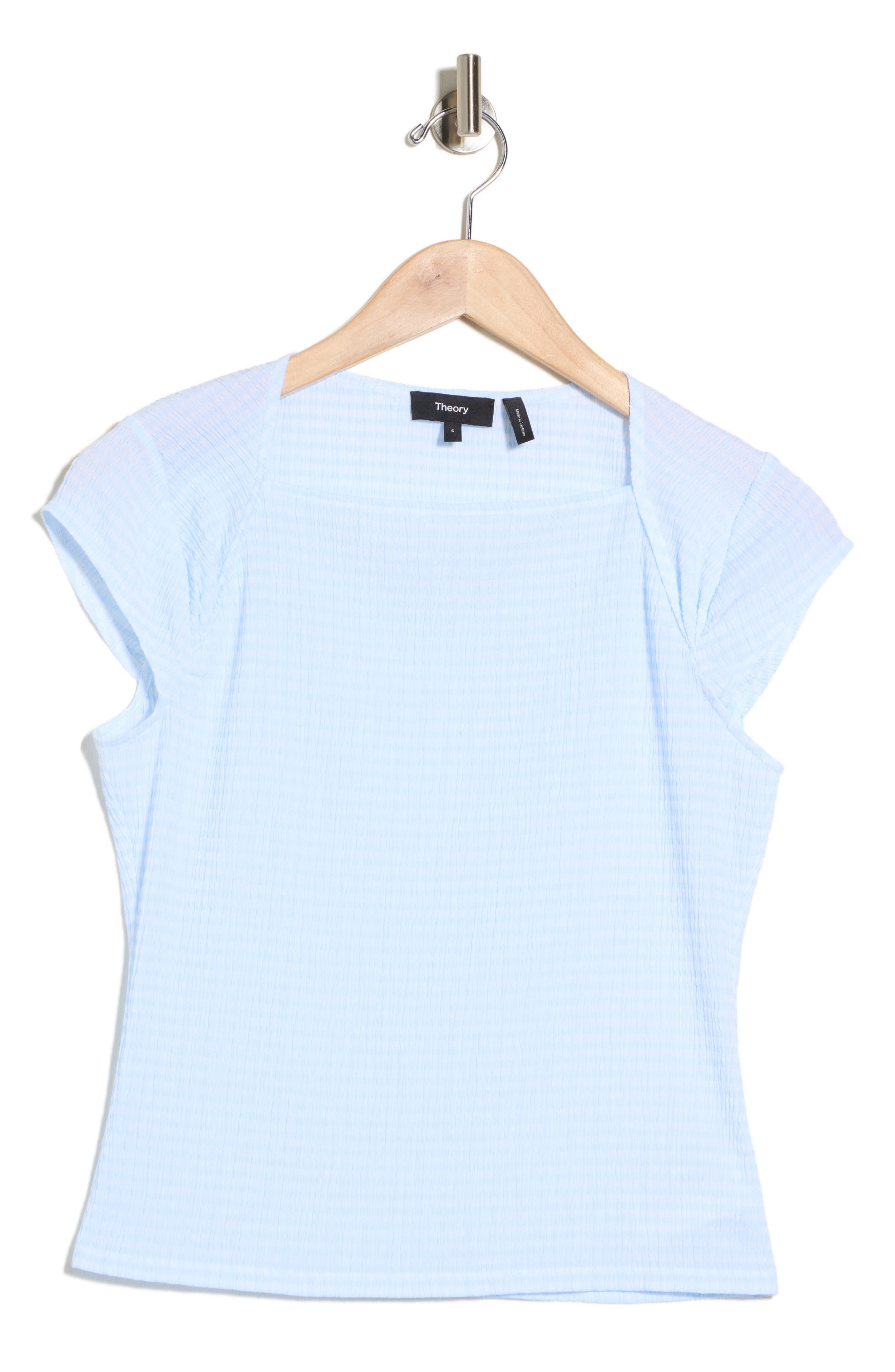 Drape Check Top