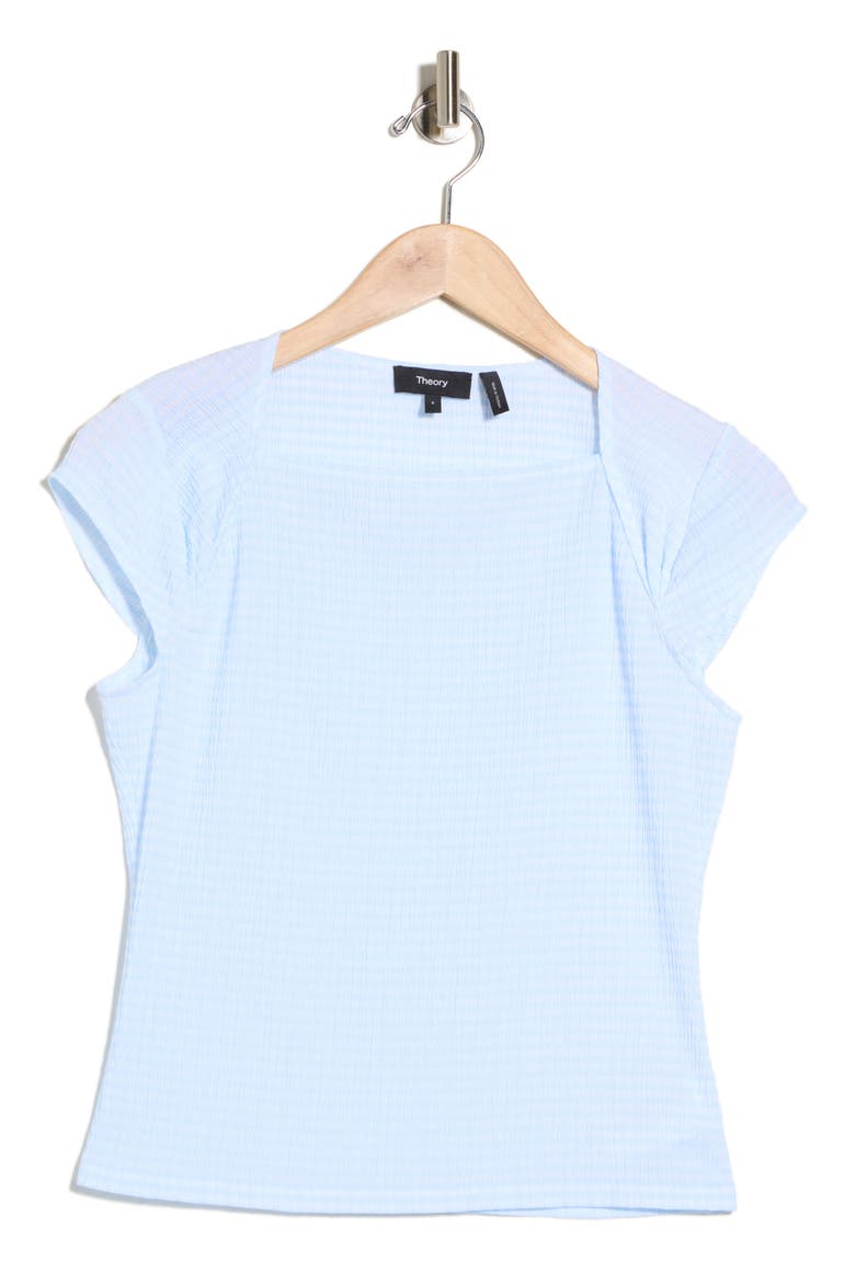 Drape Check Top, Alternate, color, MIST MULTI