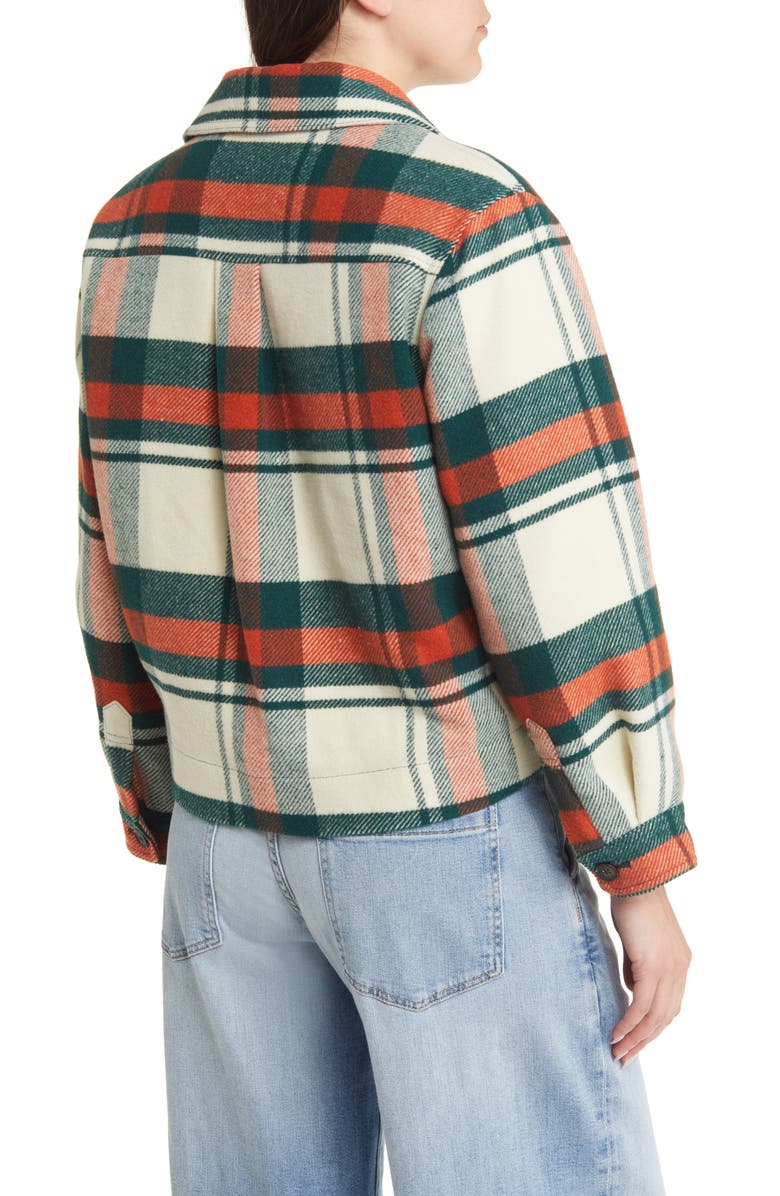 THE GREAT. The Smith Plaid Jacket, Alternate, color, 