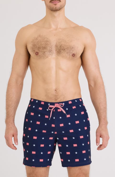 Oh Buoy 2N1 7-Inch Volley Swim Trunks