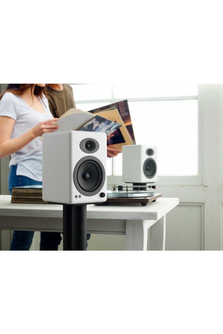 A5+ Home Music System w/ Bluetooth aptX-HD, Alternate, color, White