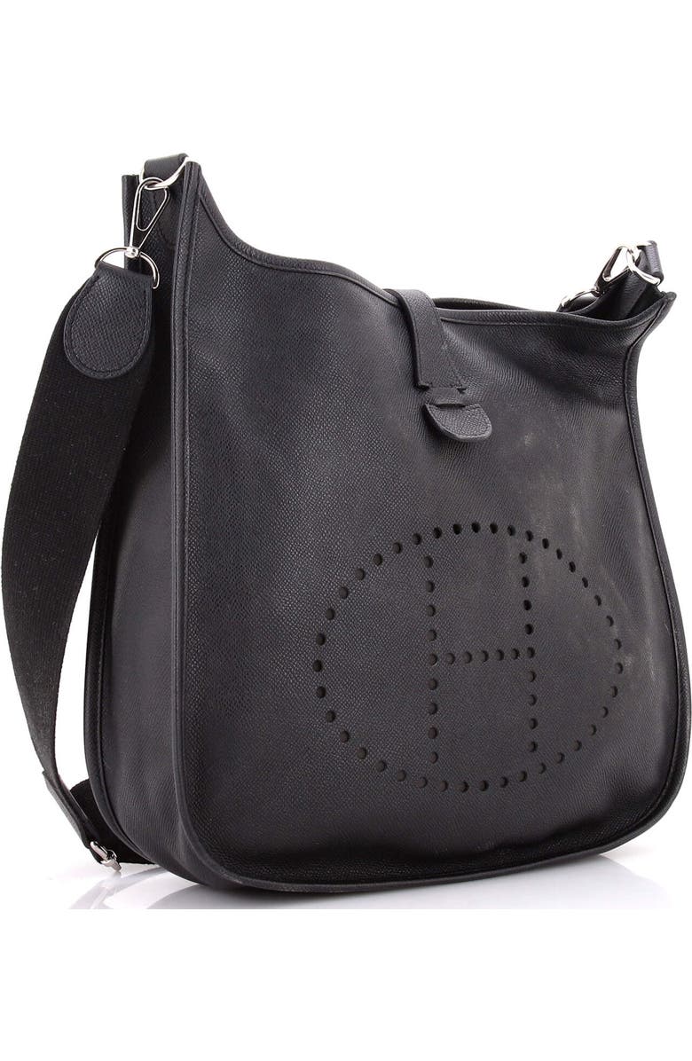 Pre-Owned Hermes Evelyne Bag Gen III Epsom GM, Alternate, color, Noir