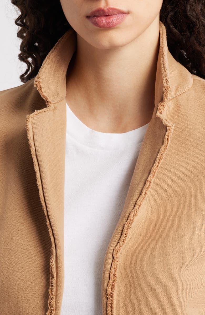 Frank & Eileen Dublin Cotton French Terry Blazer, Alternate, color, Camel