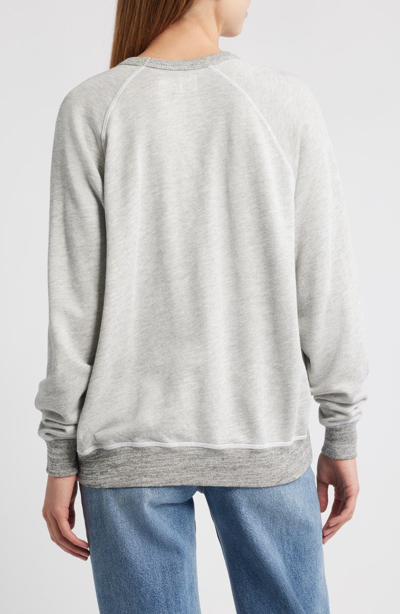 THE GREAT. The College Horses Sweatshirt, Alternate, color,