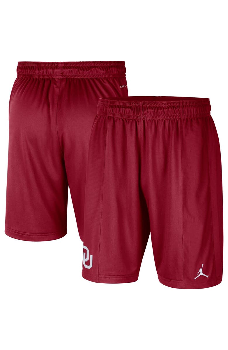 Jordan Brand Men's Jordan Brand Crimson Oklahoma Sooners Performance Shorts, Main, color, 