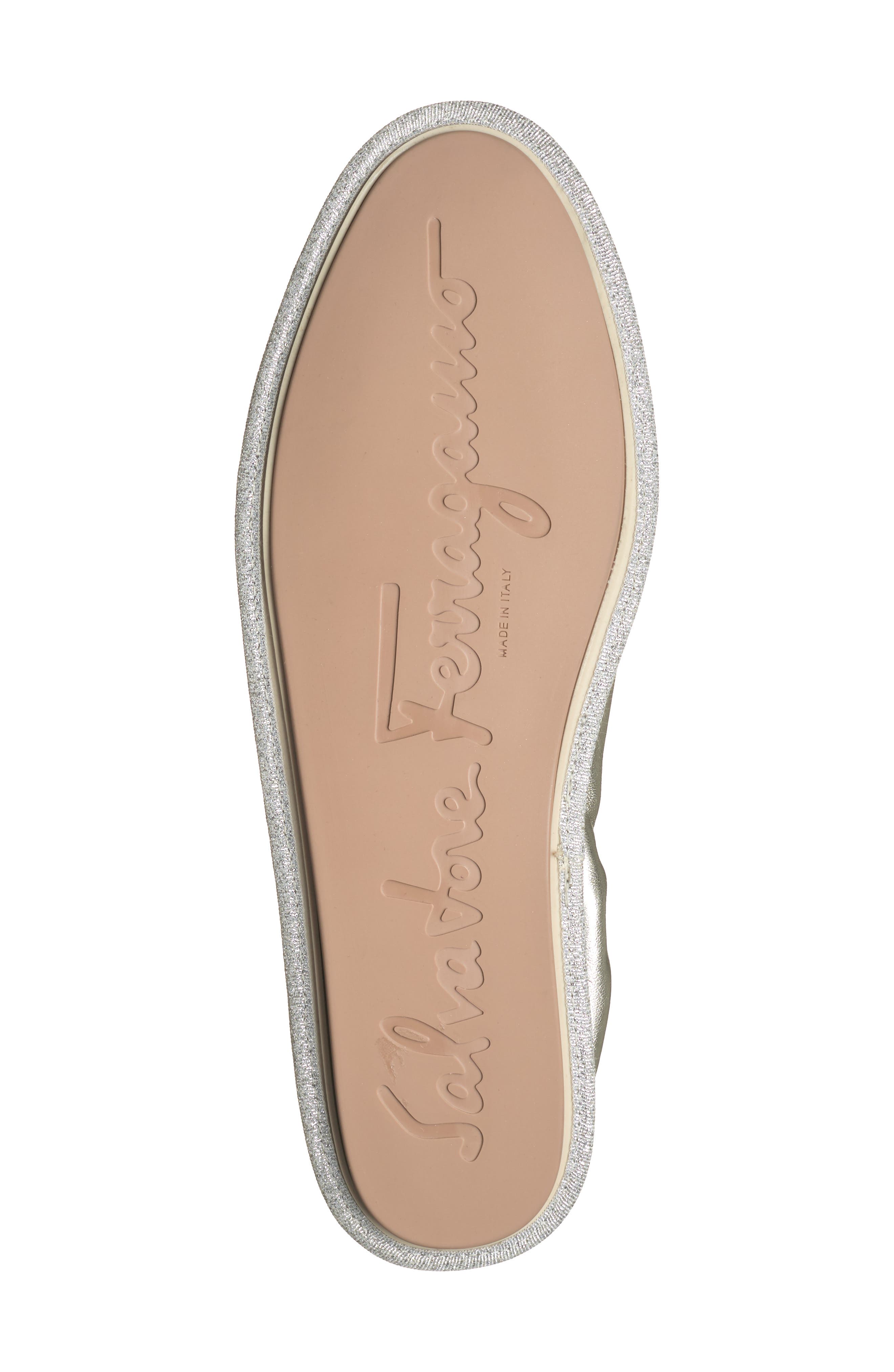 FERRAGAMO Varina Grosgrain Bow Flat, Alternate, color, 