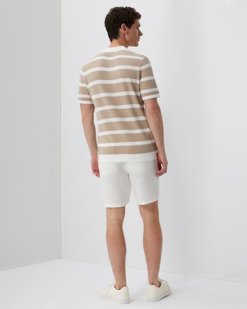 Onia Linen Fixed-waist Short In White