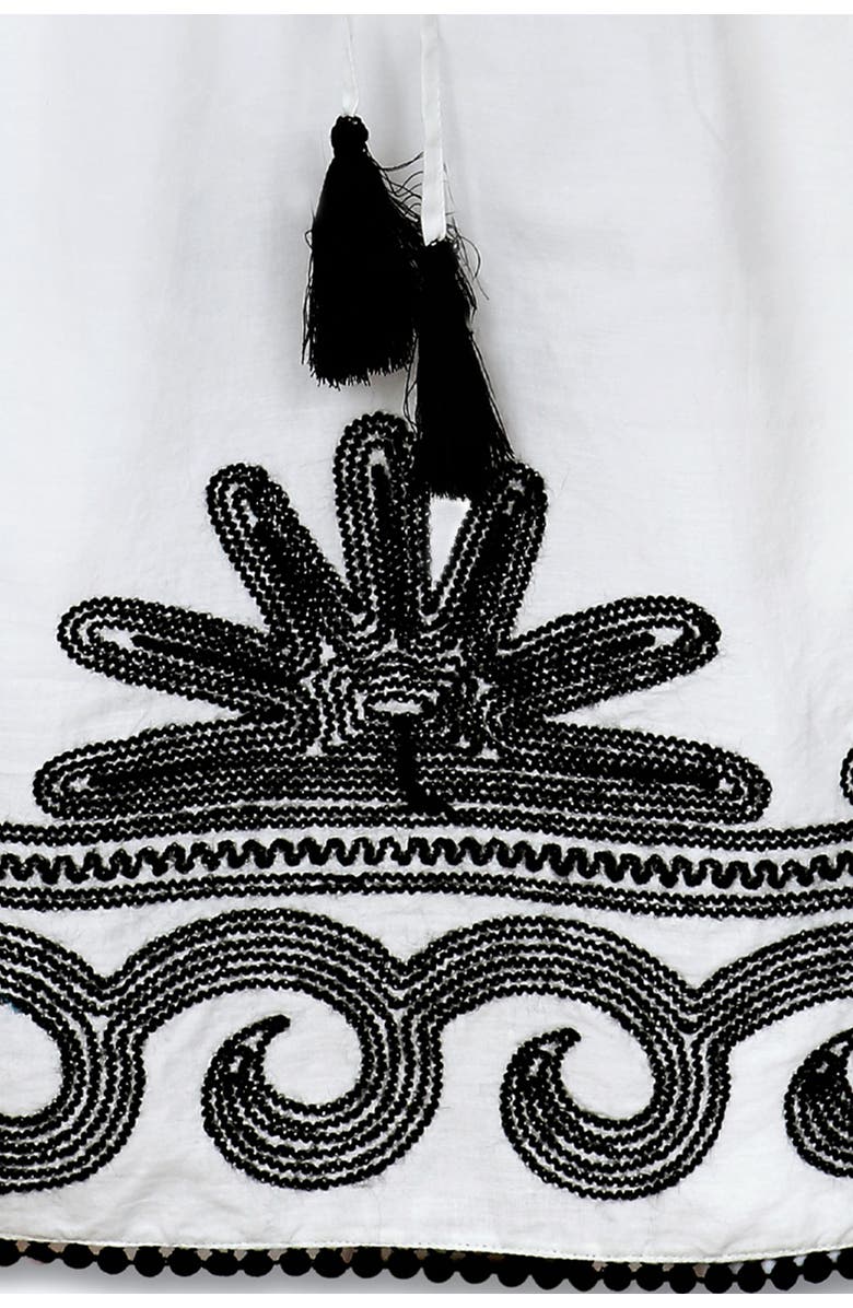 HELEN JON Margaux Dress, Alternate, color, Black White