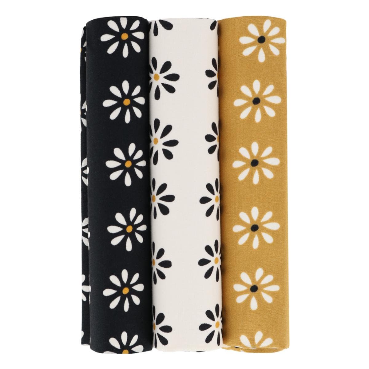 selected Black, White, Gold