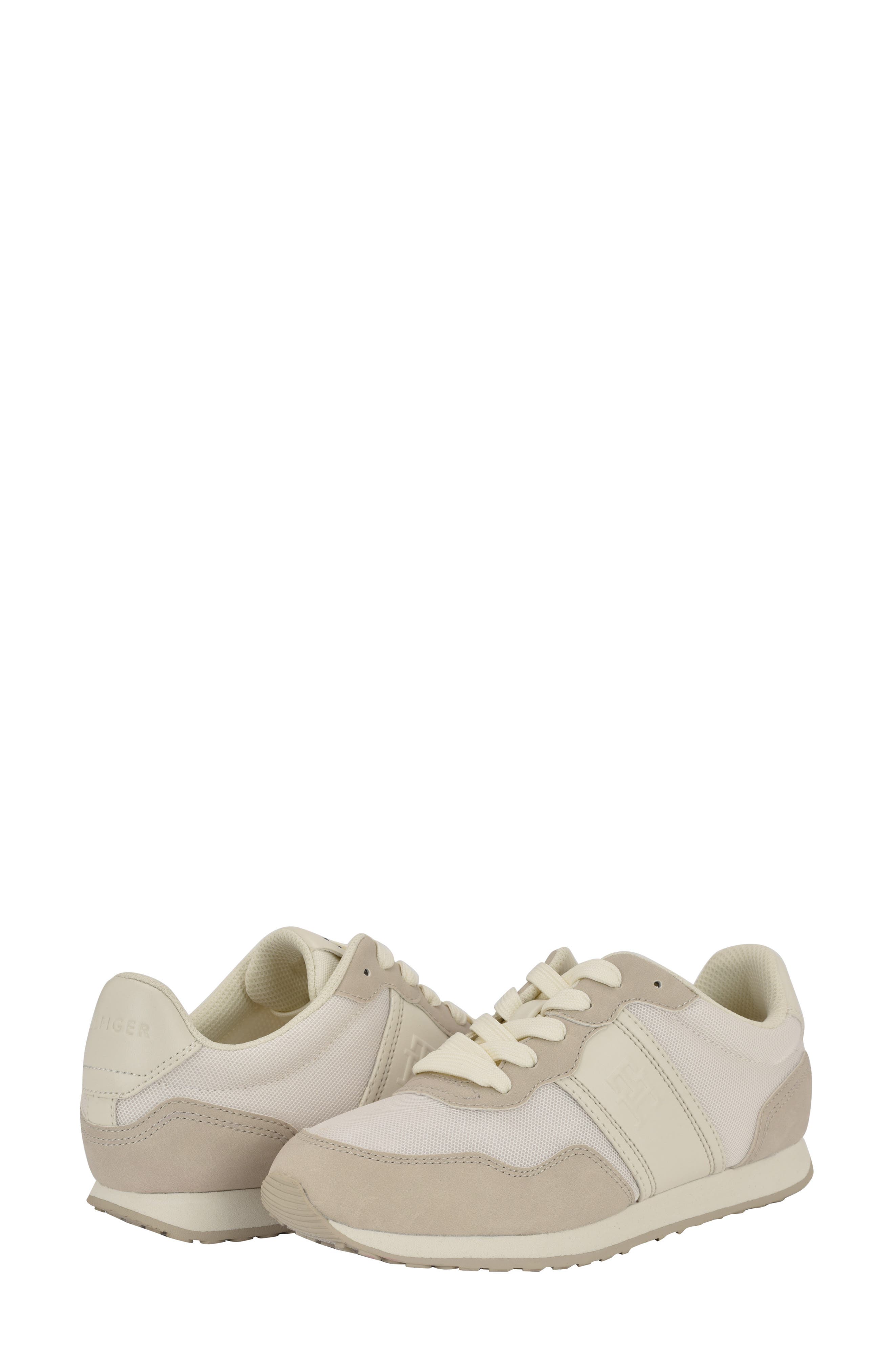 Tommy Hilfiger Cameo Sneaker, Alternate, color, Seastone/Chic Cream/Chic Cream
