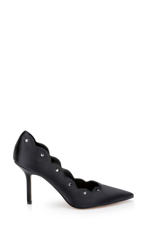 Jewel Badgley Mischka Eleni Pointed Toe Pump In Black