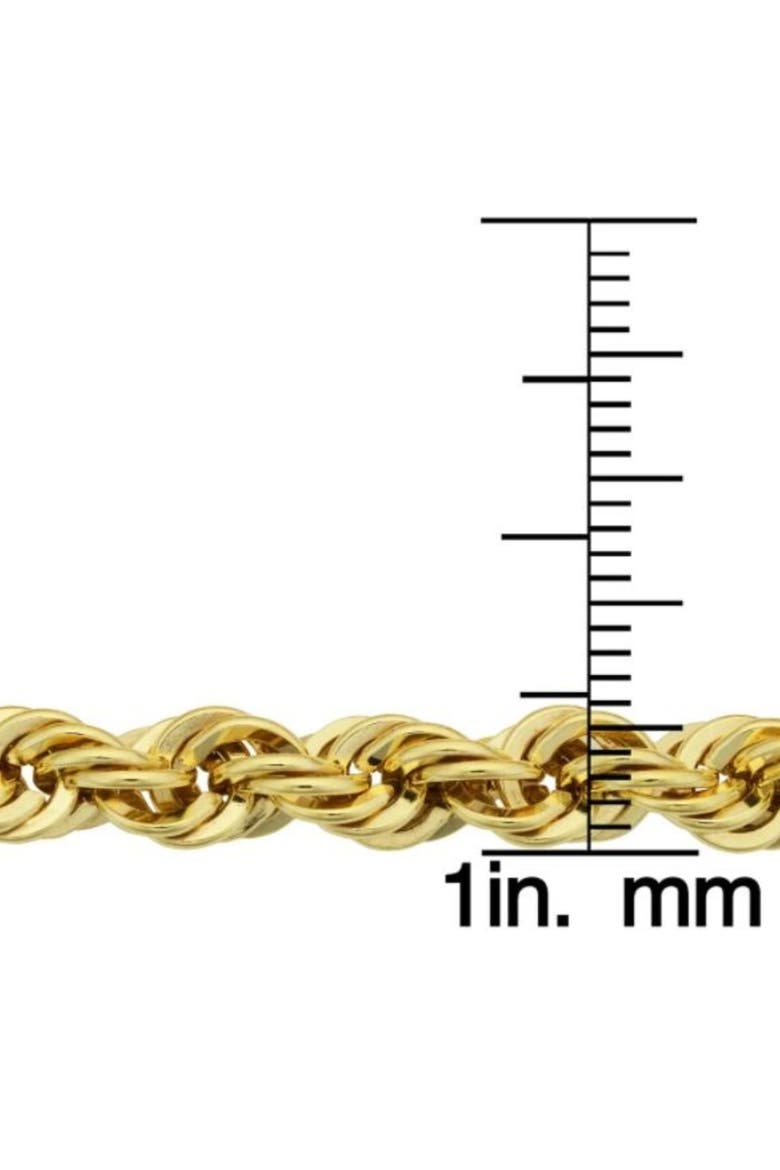 Men's 14k Gold Filled 6-mm Rope Chain Necklace, Alternate, color, 14k Yellow Gold