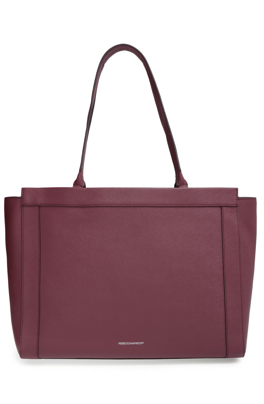 'Monroe' Tote, Alternate, color, PORT