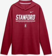 Nike Men's Nike Cardinal Stanford Cardinal 2026 Sideline Lightweight Long Sleeve Hooded Dri-FIT Top