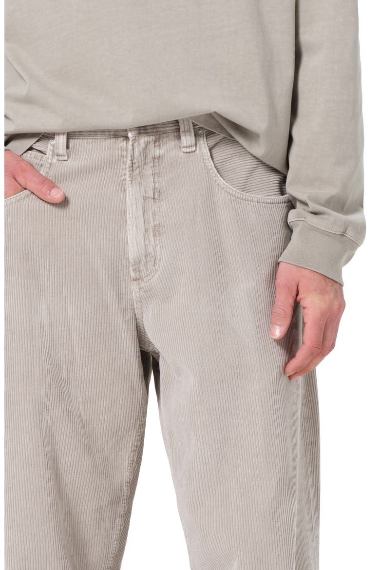 Fusion Corduroy Straight Leg Jeans, Alternate, color, PUMICE