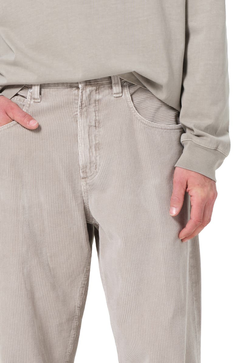 AGOLDE Fusion Corduroy Straight Leg Jeans, Alternate, color, Pumice