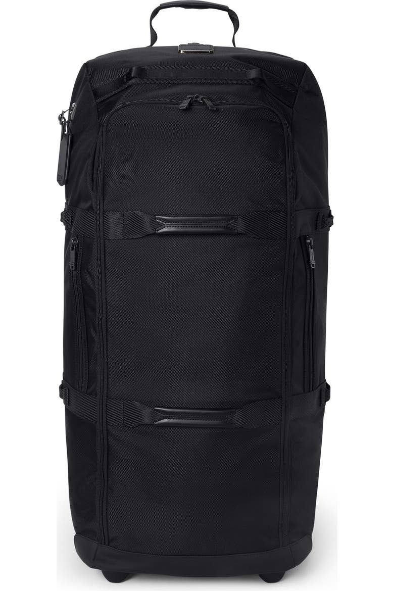 tumi alpha bravo wheeled backpack Navigation Terra Brown two zippered pockets TUMI - Alpha Bravo International