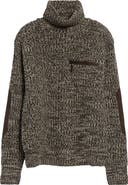 Moncler Marled Turtleneck Sweater