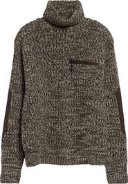 Moncler Marled Turtleneck Sweater