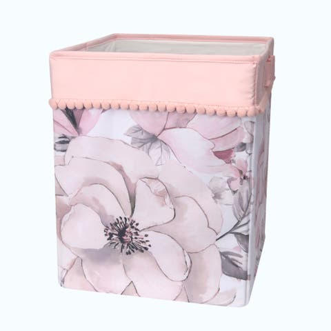 Signature Botanical Baby Watercolor Floral Storage/Hamper