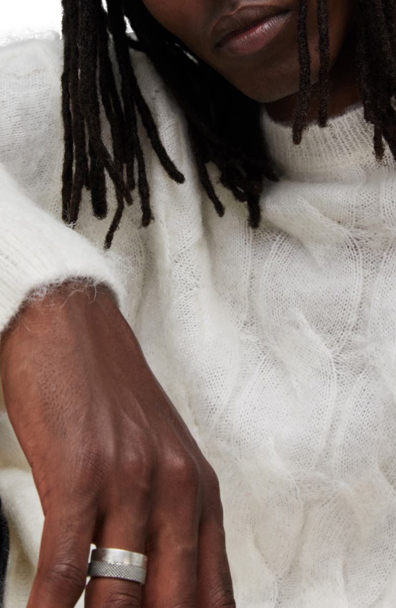 AllSaints Kosmic Cable Sweater, Alternate, color,