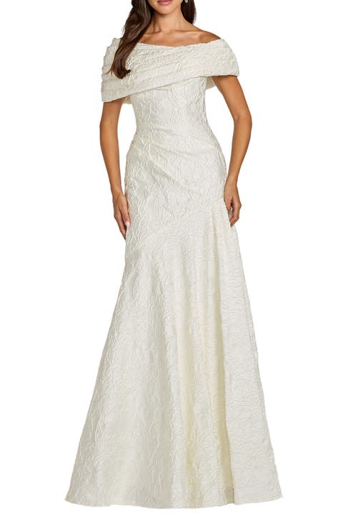 Off the Shoulder Mermaid Gown