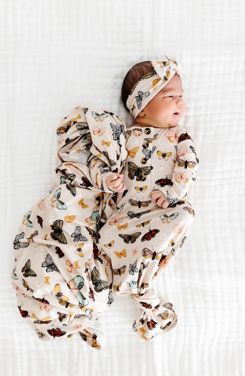 Lou Lou and Company Knotted Gown, Alternate, color, Amelia