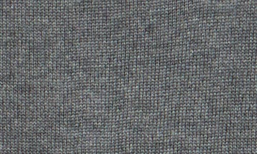 Nordstrom Washable Merino Wool Quarter Zip Sweater In Gray