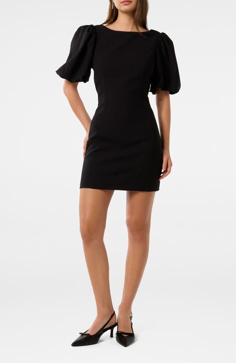 Heather Bow Back Minidress