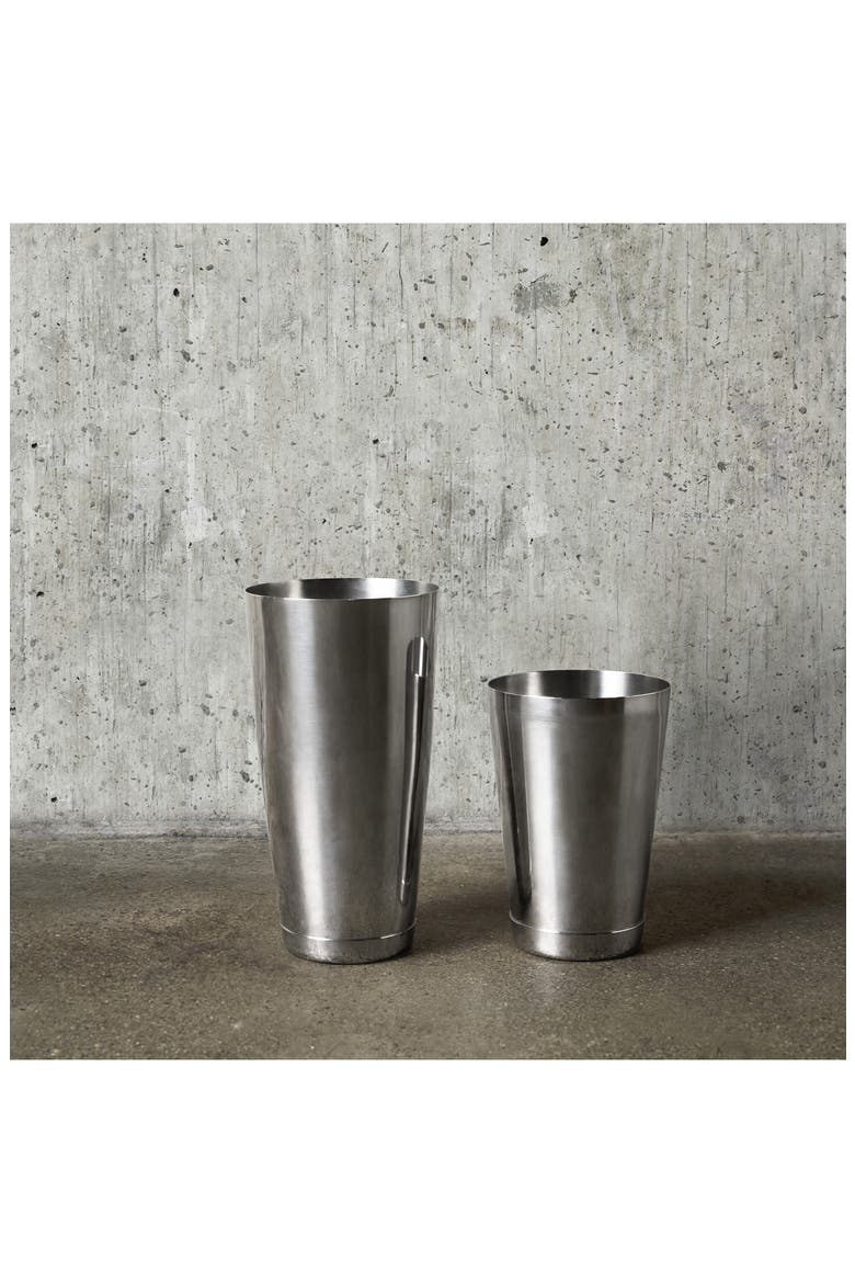 Large Stainless Steel Shaker Tin, Alternate, color, STAINLESS STEEL