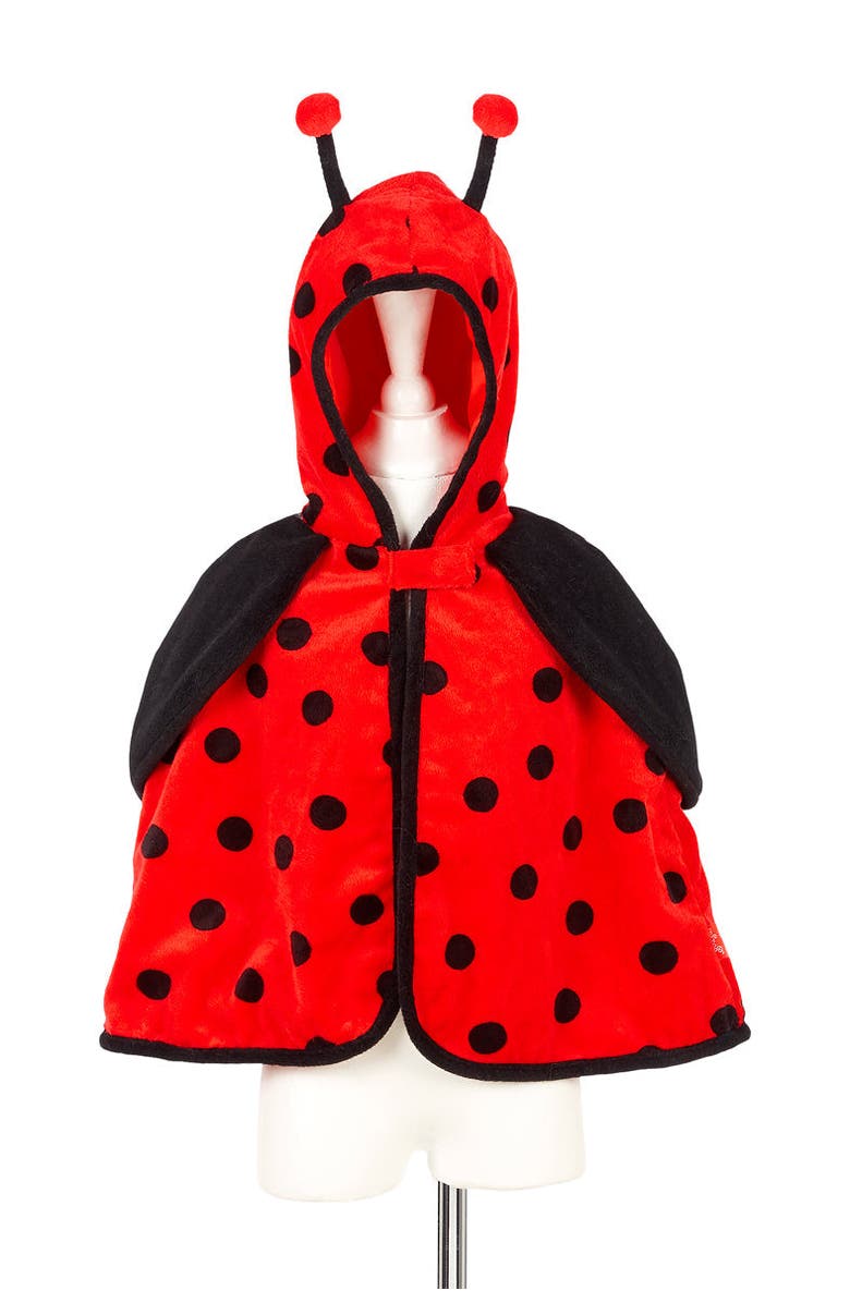 Souza "Layla" Ladybird Costume Cape, Main, color, Red