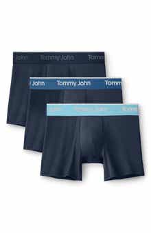 Assorted 3-Pack Second Skin 4-Inch Stretch Modal Boxer Briefs