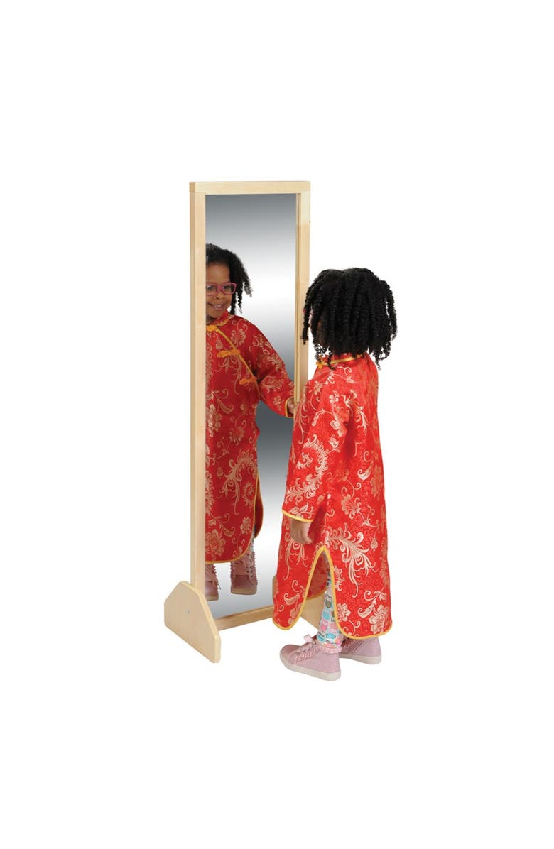 Kaplan Early Learning Company Acrylic Mirror, Alternate, color, Beige