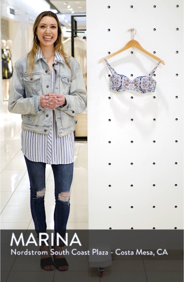 Underwire Bandeau Bikini Top, sales video thumbnail