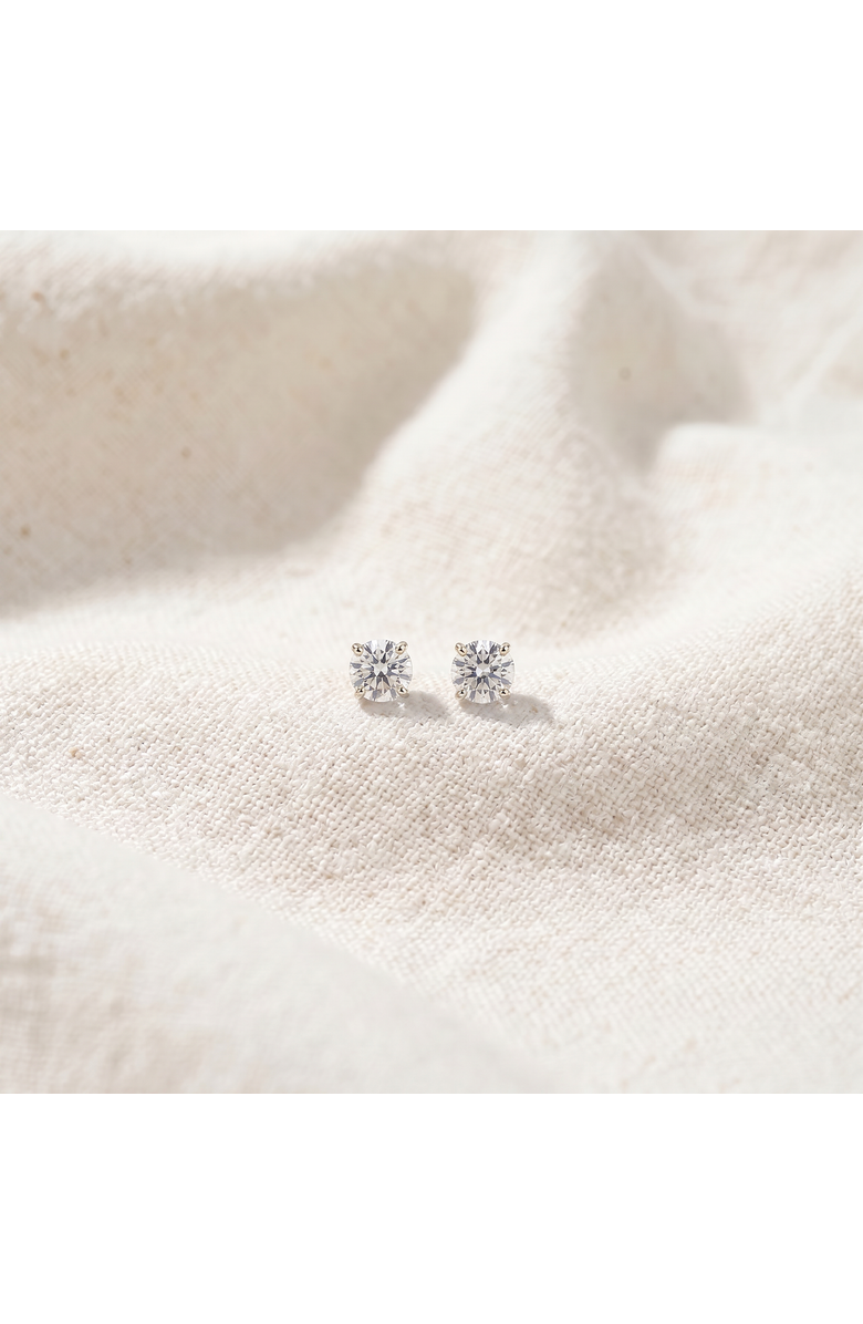 Bliss Diamond 1/4 Ct TW Small Diamond Studs 14k Gold Lab Grown, Alternate, color, 14K White Gold