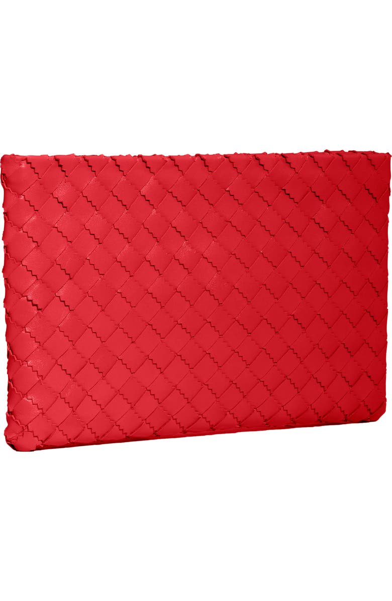 Bottega Veneta Intrecciato Leather Pouch, Alternate, color,