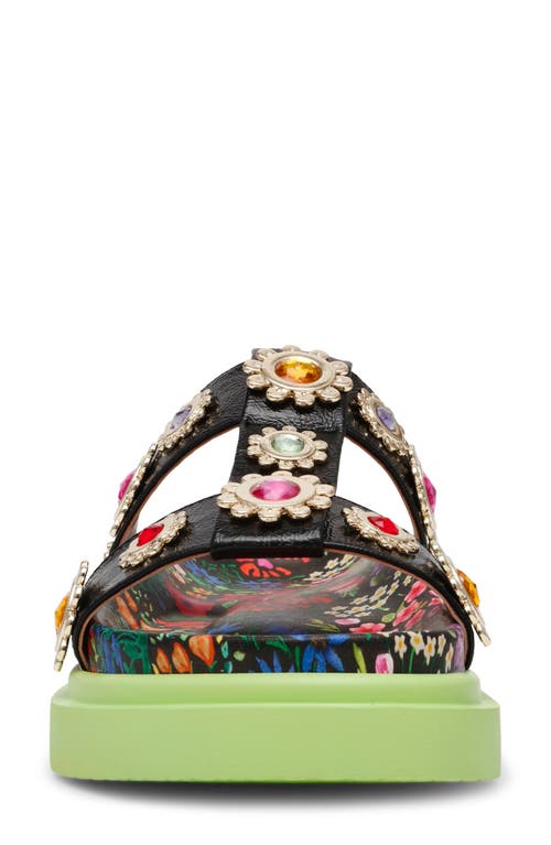 BETSEY JOHNSON BETSEY JOHNSON MADOXX EMBELLISHED STRAP SANDAL
