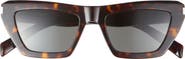 Saint Laurent 52mm Square Sunglasses