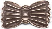 Fortela Silver Fan Motif Pin