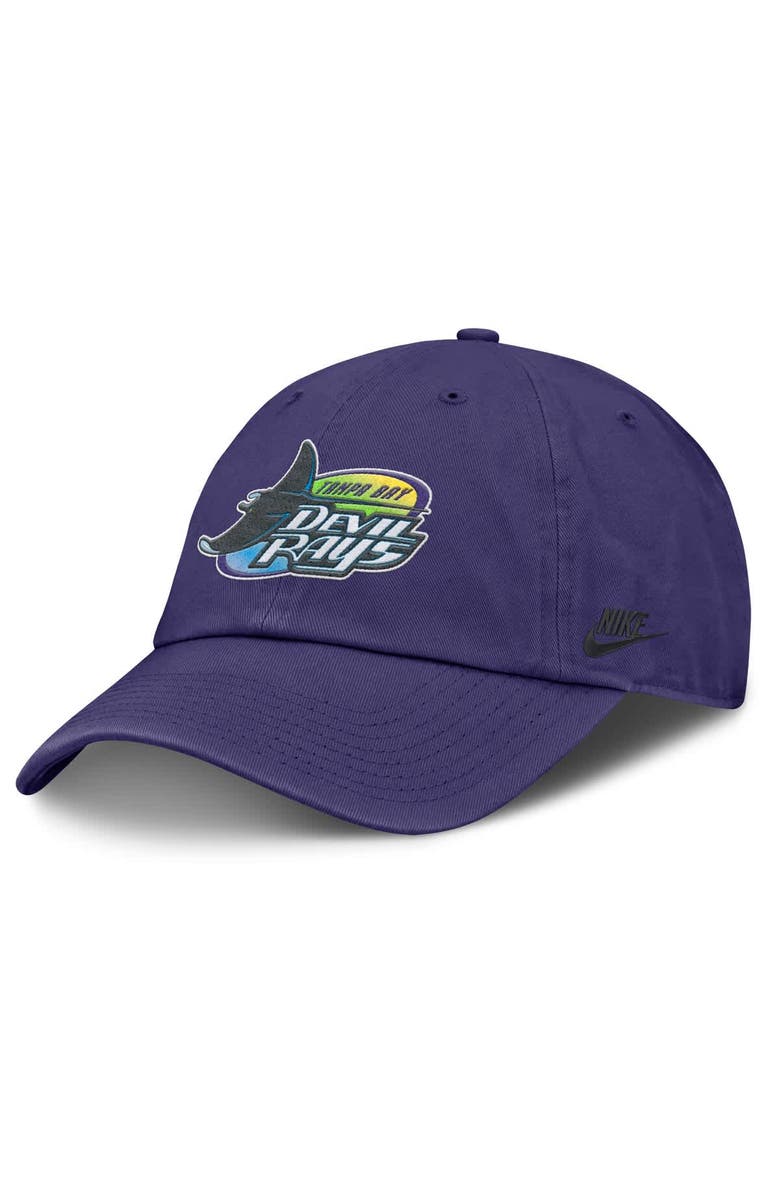 Nike Men's Nike Purple Tampa Bay Rays Club Adjustable Hat, Main, color, Purple