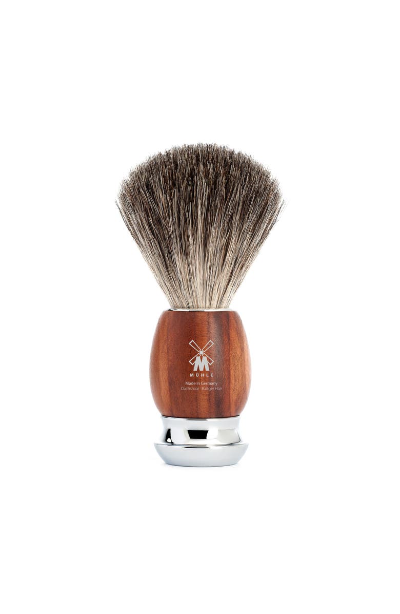 MÜHLE Vivo Plumwood Pure Badger Shaving Brush, Main, color, Plumwood