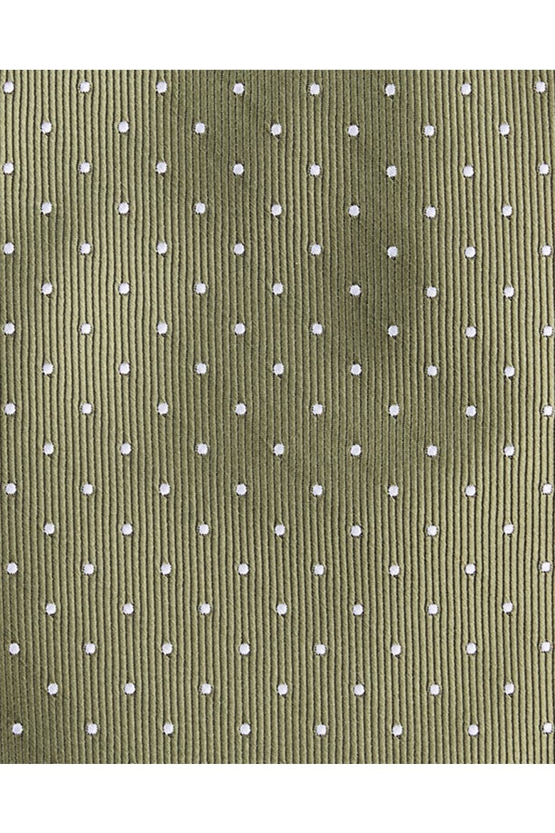 Big & Tall Dotted Tie V2, Alternate, color, GREEN
