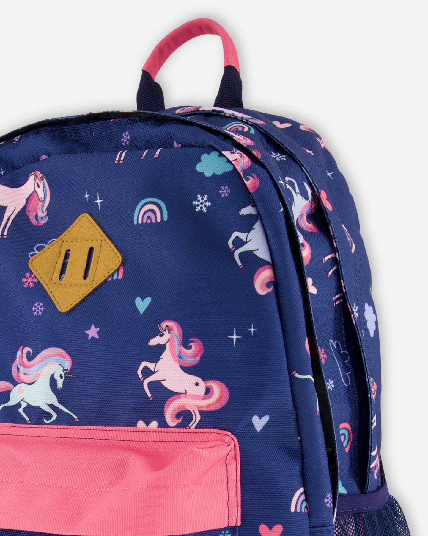Deux par Deux Kids Backpack Unicorn, Alternate, color, 