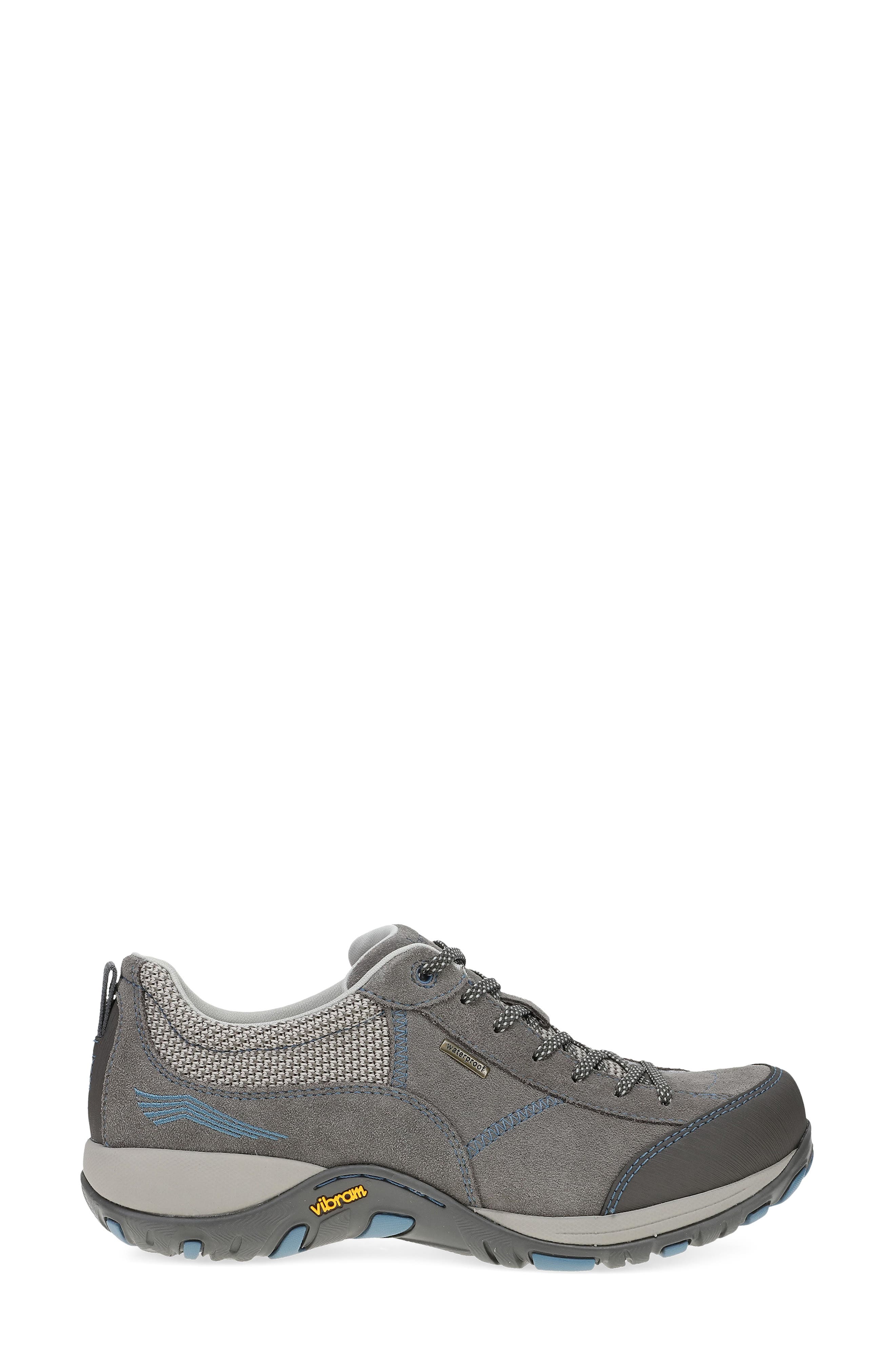 'Paisley' Waterproof Sneaker, Alternate, color, GREY