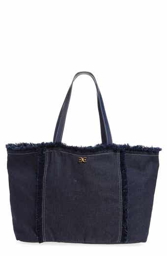 Sam Edelman Large Irina Reversible Denim Tote