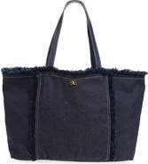Sam Edelman Large Irina Reversible Denim Tote