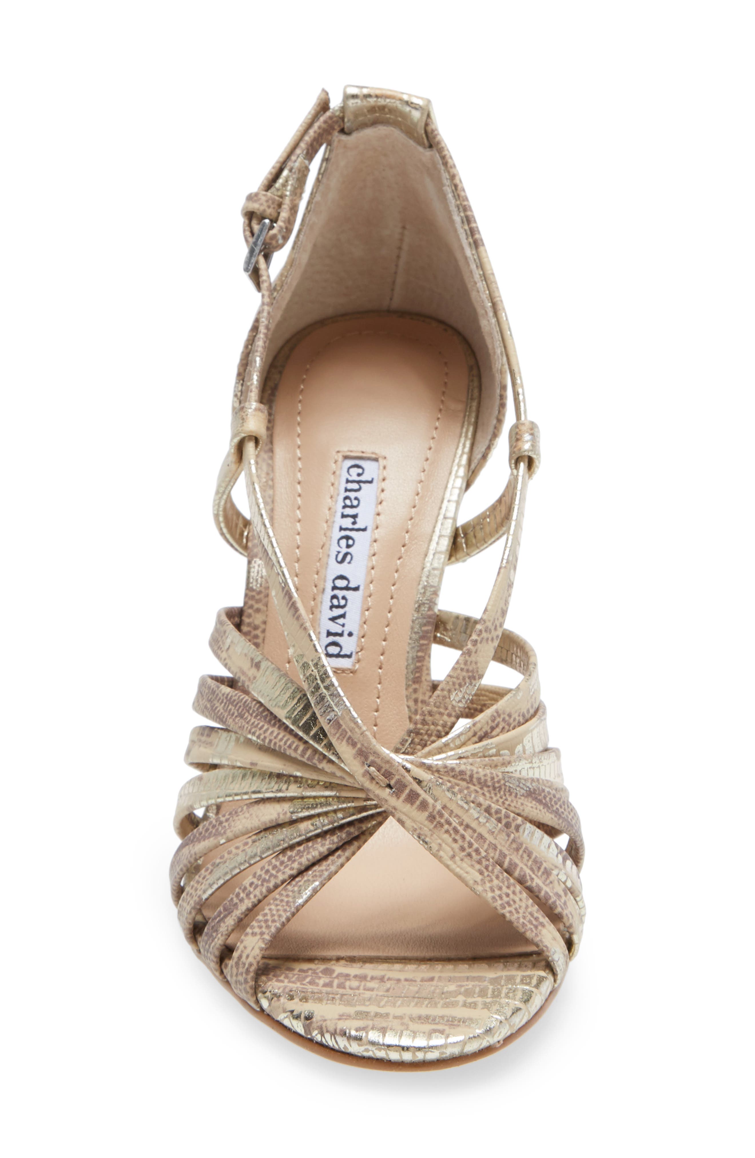 Centre Sandal, Alternate, color, NUDE MULTI LEATHER